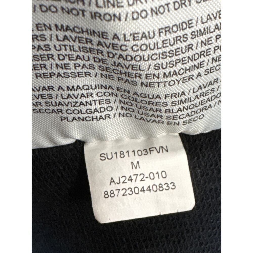 Air Jordan Hoodie Medium Grey Short Sleeve Pullover Respect Logo RE2PECT - Picture 8 of 9